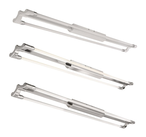 Searchlight 5530-28 Fluorescent Twin Tube T5 Ceiling Light Bar. 124cm.