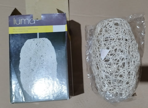 *CLEARANCE* Mesh Light Shade. Luma Purus. Oval Coiled Mesh Lighting.