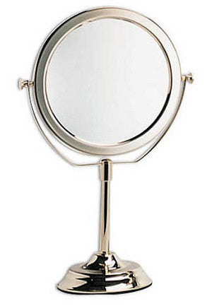 Roper Rhodes "Belvedere" Bathroom Worktop Mirror, Double Sided w Magnification. 19cm.