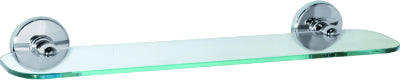 Focus Designer Bathroom Accessories. Glass Shelf 45cm