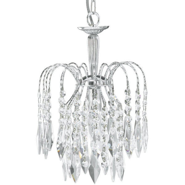 Searchlight Waterfall Chrome & Crystal Drop Lighting – Freedom Homestore