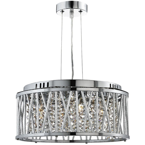 Searchlight "Elise" Range Designer Ceiling Pendant Light Crystal Drop Chandelier, [product_variation] - Freedom Homestore